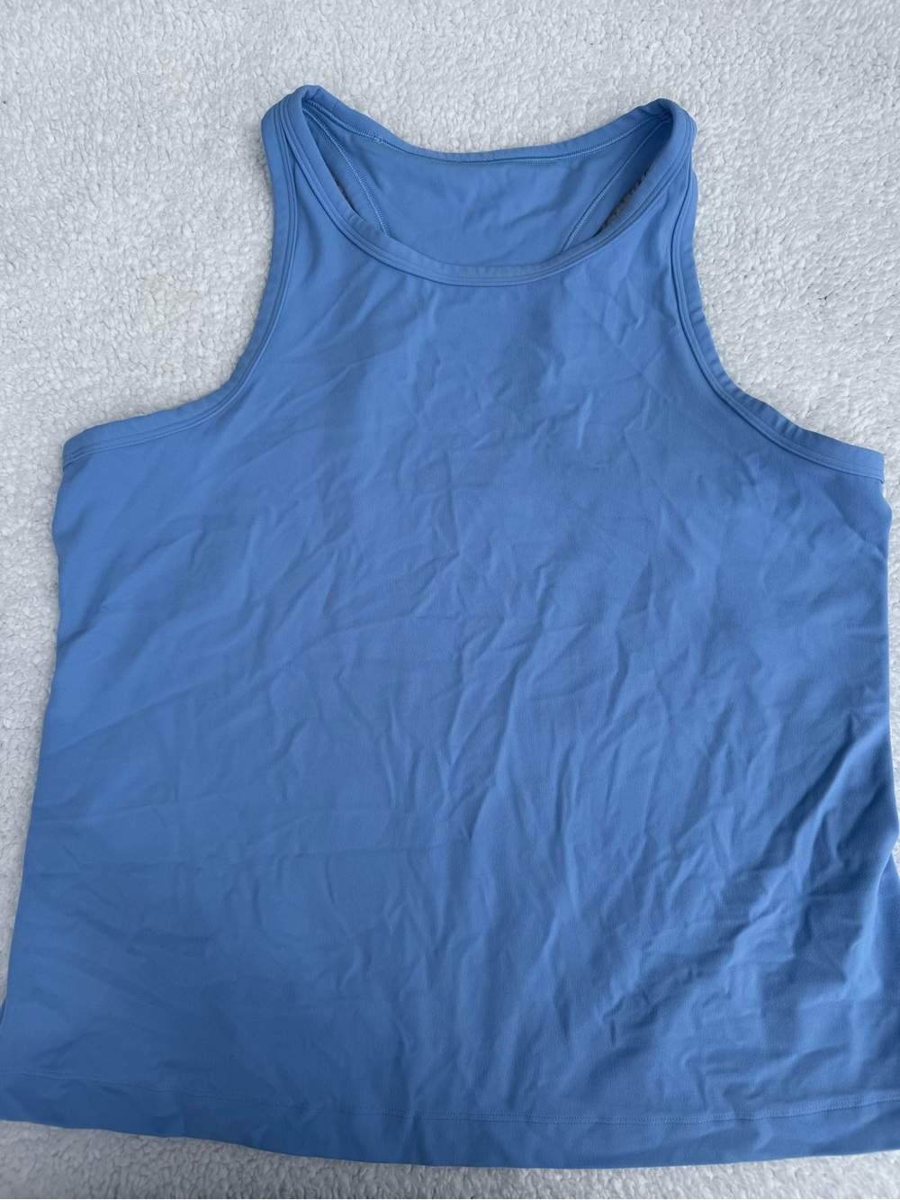 Lululemon align waist length Light Blue Racerback Tank Top size 14 like new